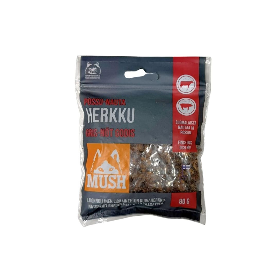 MUSH Possu-nauta herkkupussi 80 g