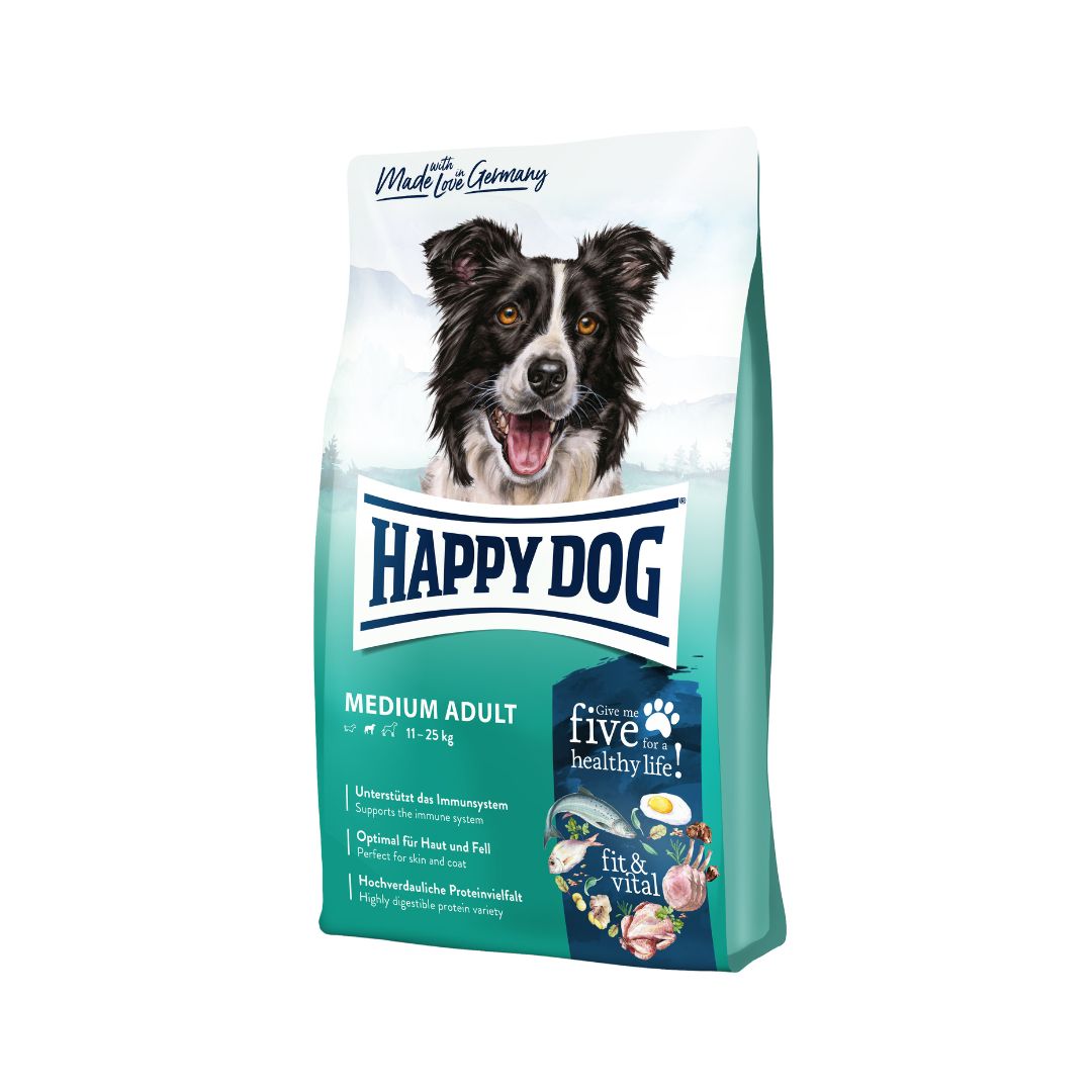 Happy Dog Fit&Vital medium adult koiran kuivaruoka