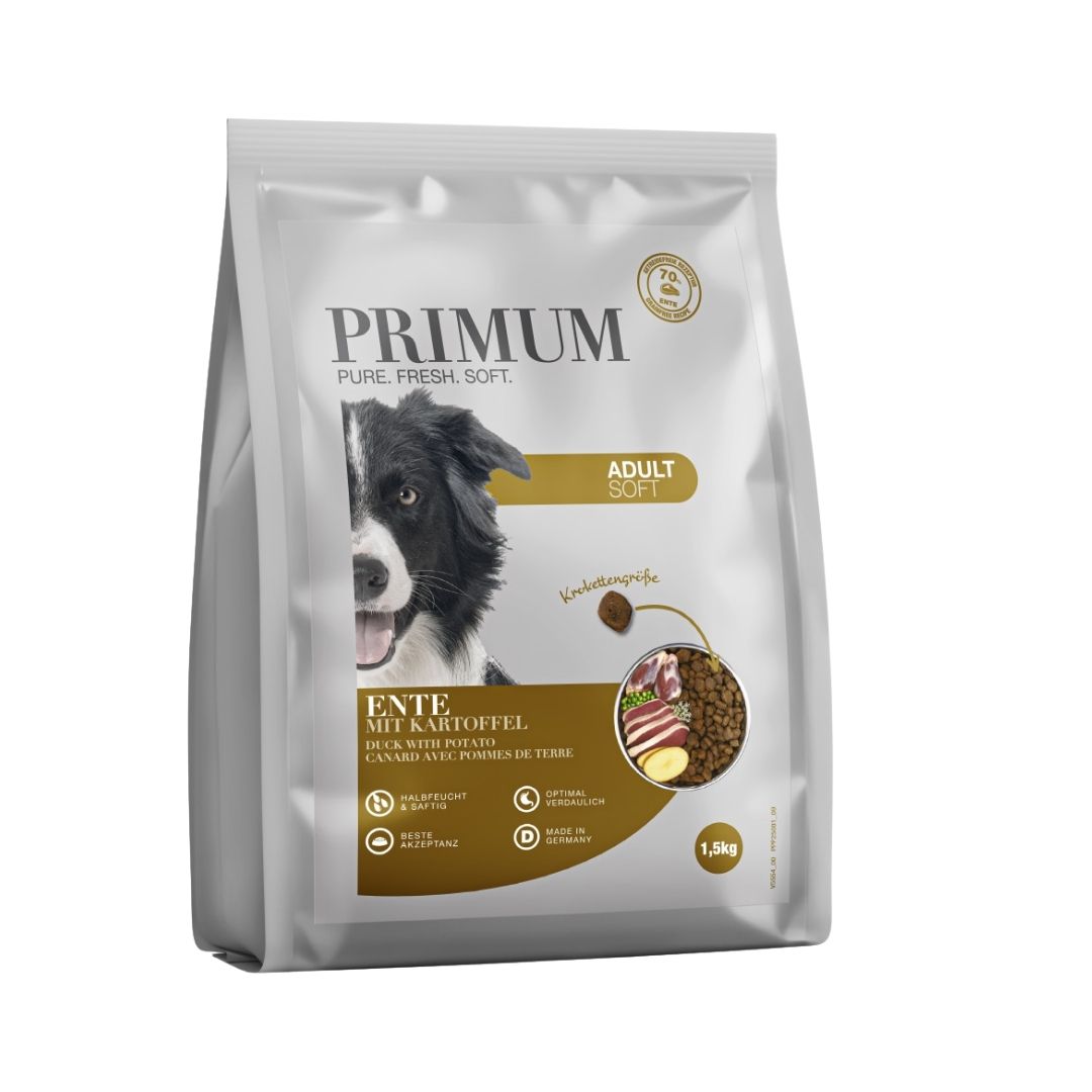Primum Soft Puolikostea nappula Ankka-Peruna Sivusta