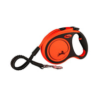 Flexi Xtreme 8 m Max.55 kg kelatalutin koiralle nauhalla, oranssi