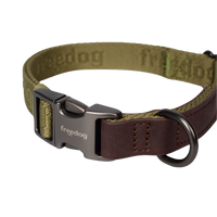 Freedog Linum Collar koiran kaulapanta, vihreä