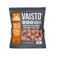 MUSH Vaisto Harmaa Kana-kalkkuna-lammas 3 kg