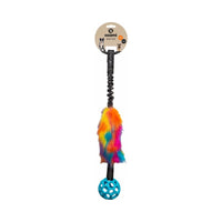 Ozami Play-n-tug vetolelu pallolla ja patukalla 65 cm unicorn