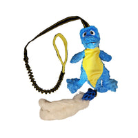 PawsMade Dino joustava vetolelu pehmolelulla