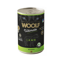 Woolf Ultimate Canned Dogfood - lammas & rosmariini, 400g