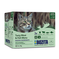 Bozita Liha-kalalajitelma hyytelössä 12 x 85 g (vihreä)