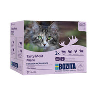 Bozita Siipikarja-lihalajitelma kastikkeessa 12 x 85 g (lila)