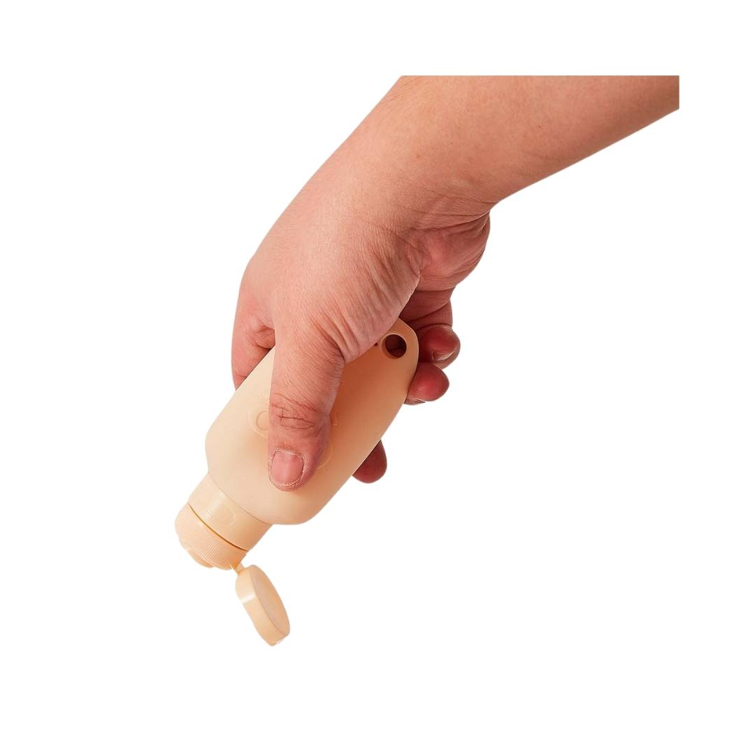 Freedog palkkaustuubi beige käsi