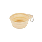 Freedog matkakuppi beige auki