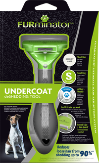 Furminator Short Hair S pienille lyhytkarvaisille koirille
