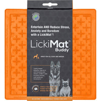 LickiMat Buddy aktivointimatto, oranssi