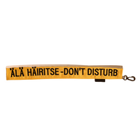 Maike tekstiputki "Älä häiritse - Don't disturb" 33cm