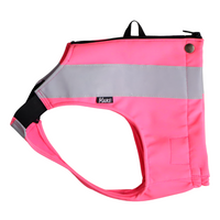 Maike Softshell koiran huomioliivi, pinkki