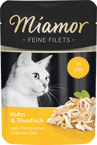 Miamor Feine Filets kana-tonnikala 100g kissan märkäruoka