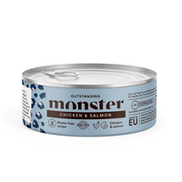 Monster Cat kana ja lohi 100 g