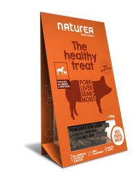 Naturea Treats Pork liver 100 g koiran makupala