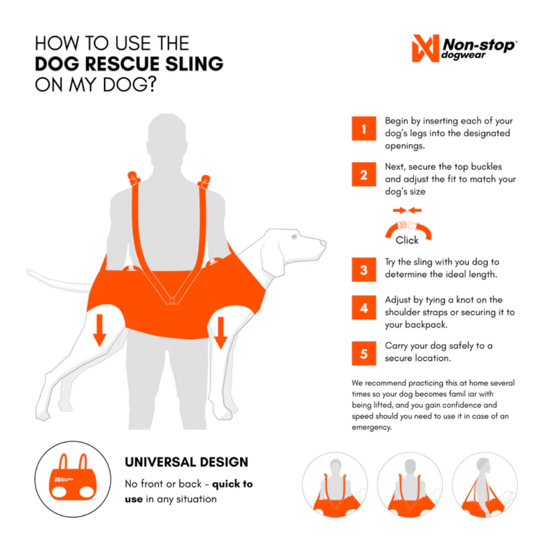 Non-Stop Dogwear Reascue Sling ohjekuva