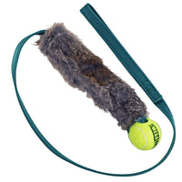 PawsMade Flat XL kaninkarvalelu tennispallolla