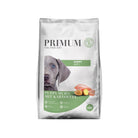 Primum Soft Puolikostea nappula Kana-Peruna Puppy Edestä