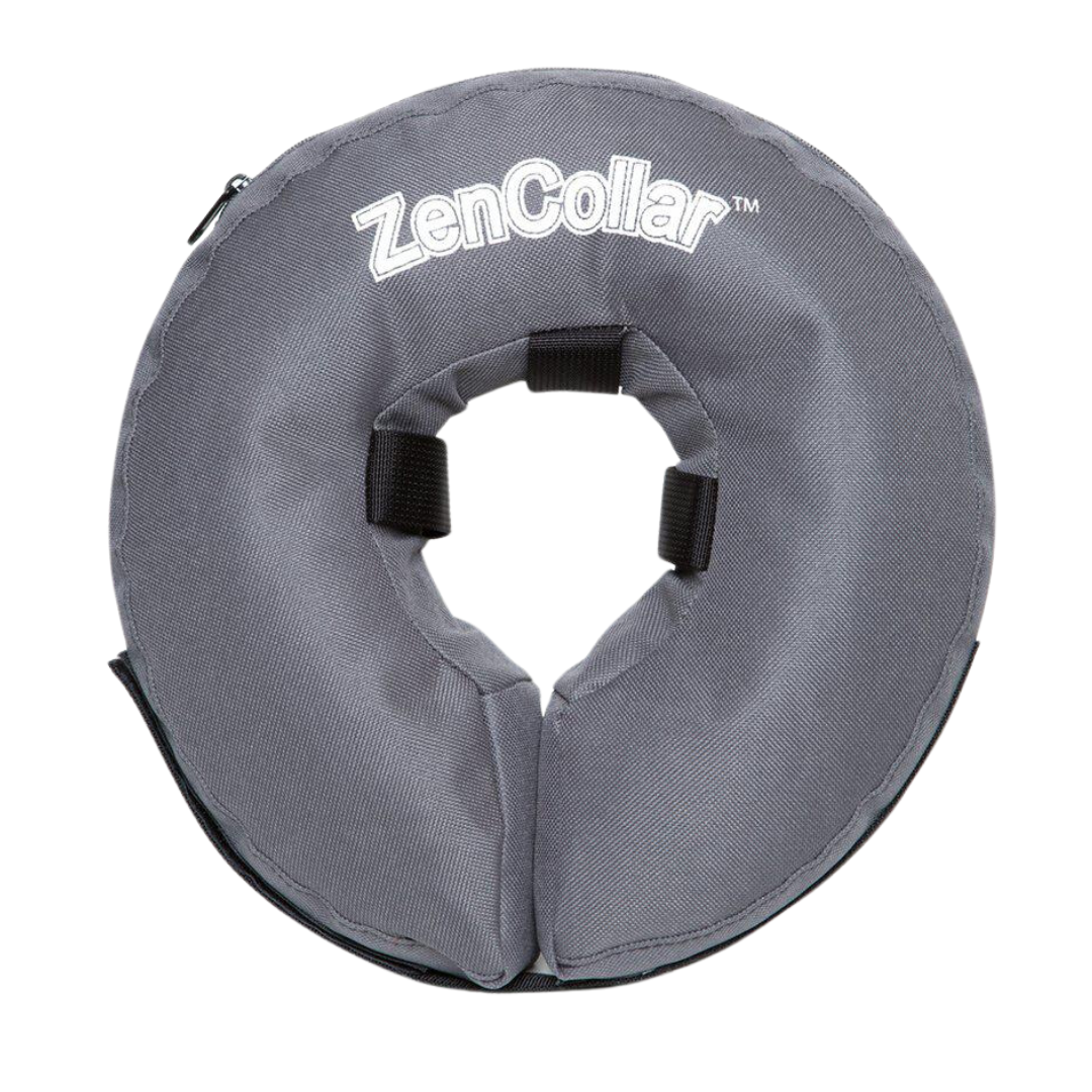 ZenCollar puhallettava, kankainen koiran kauluri. 